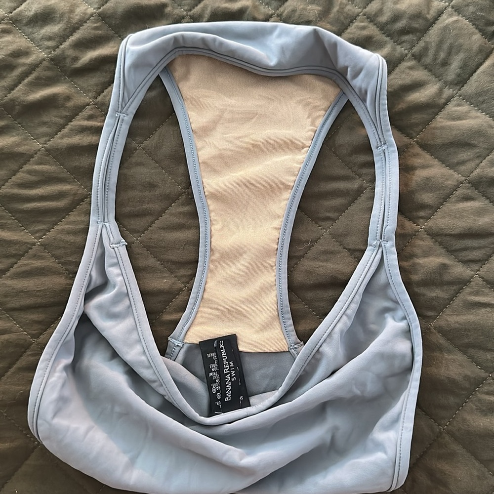 NWOT Banana Republic Swimwear in Grey with Beige/Nude Lining - 2 Piece Bikini - Picture 3 of 10
